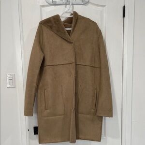 Zara Women's Tan Coat NEW